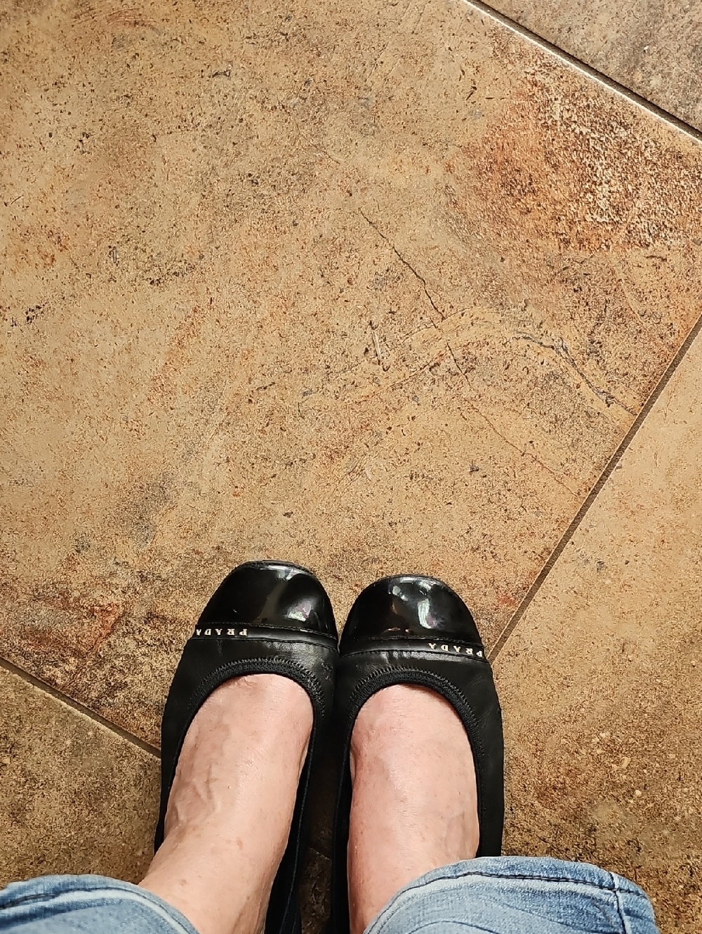 Prada Ballet Ladies cushy Flats Size 40 = 9.5 - Picture 7 of 8
